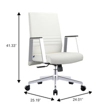 Aleen Office Chair in White