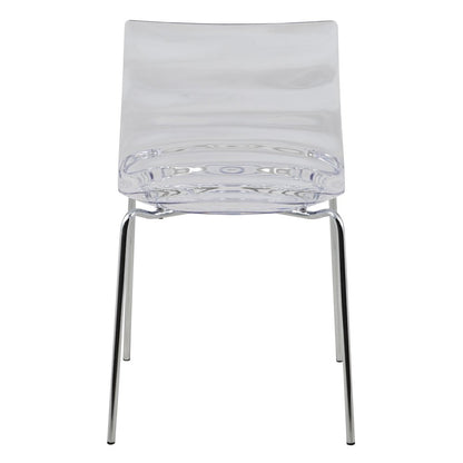 Astor Water Ripple Design Dining Chair Set of 4