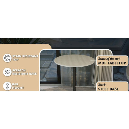 Verve Collection Modern Bar Height Table