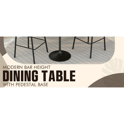Verve Collection Modern Bar Height Table
