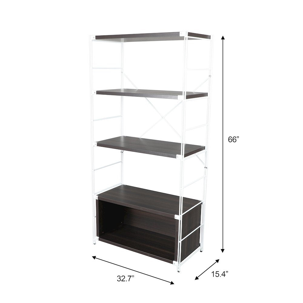 Brentwood Etagere Bookcase