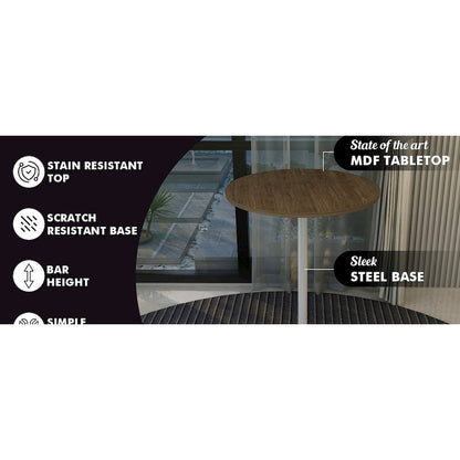 Verve Collection Modern Bar Height Table