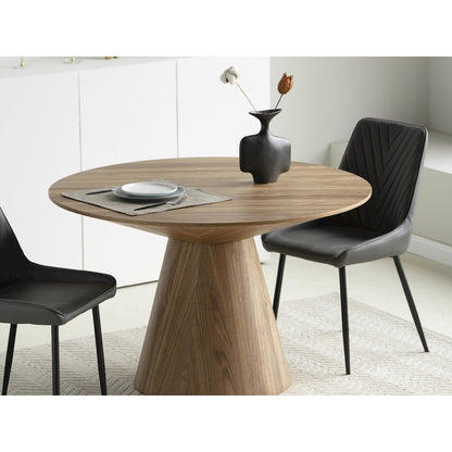 Fynix Collection Modern Dining Table In Natural Wood
