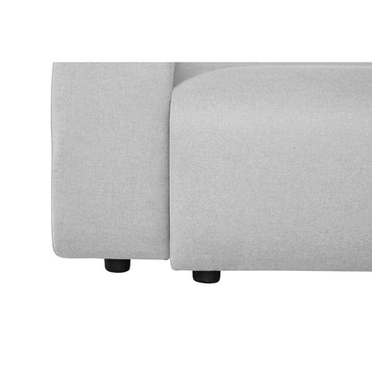 Whisper 6-Seater Conversation Set with Ottoman in Taupe