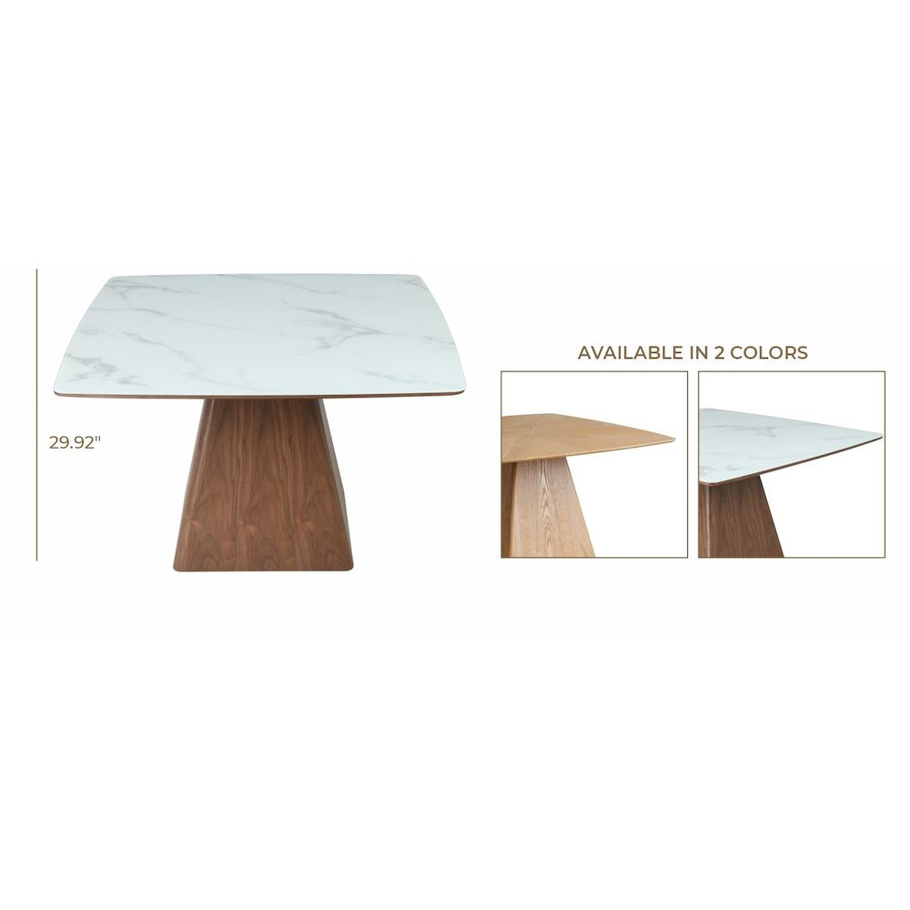 Opaline Series Elegant Wooden Dining Chair in Black Velvet and White