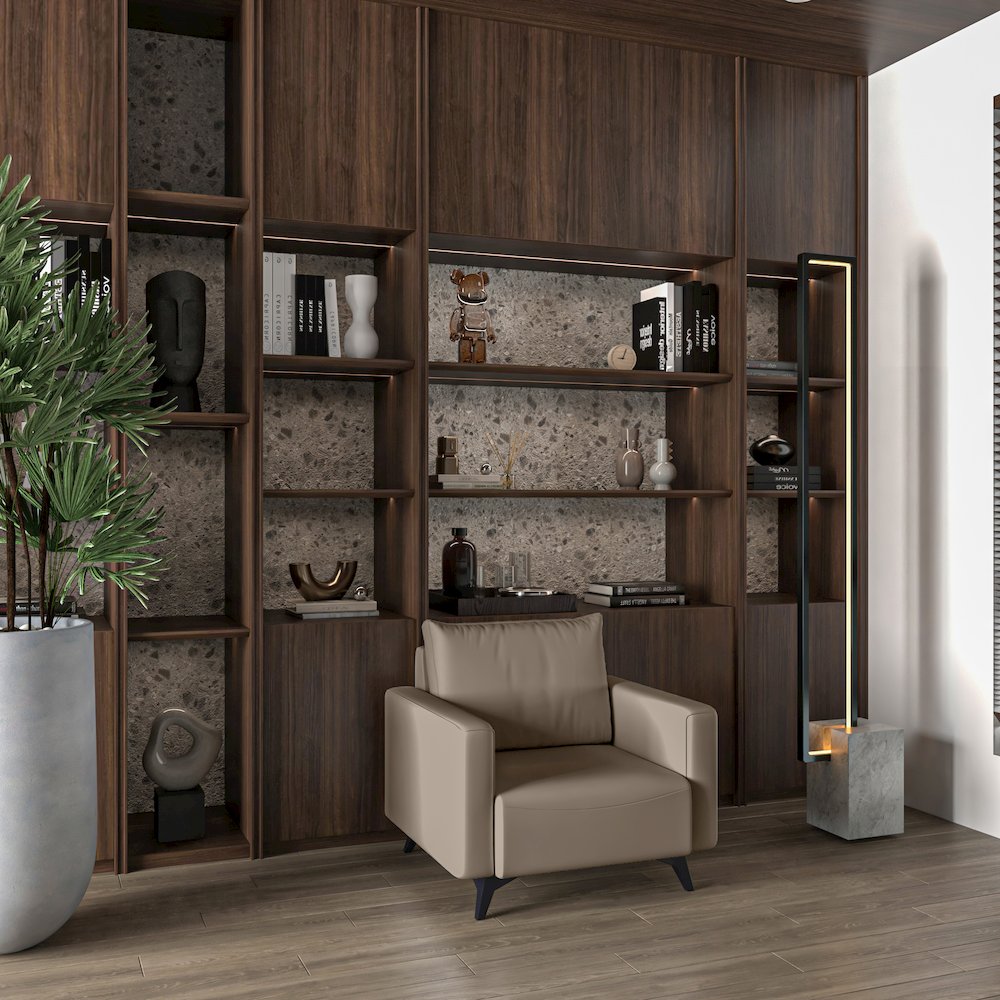 Inno Collection Single Seater Sofa In Taupe