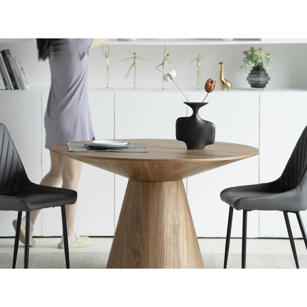 Fynix Collection Modern Dining Table In Natural Wood
