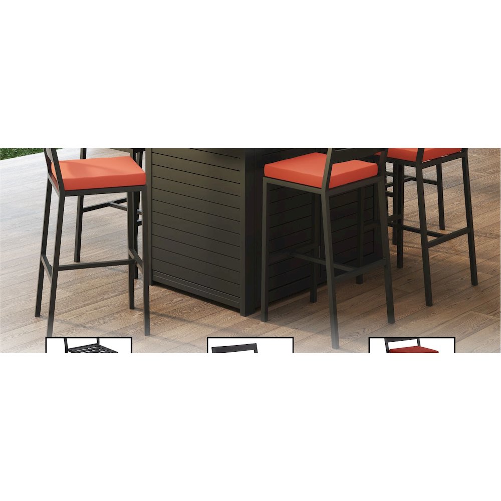 Opaline Series Elegant Wooden Dining Chair in Two-Tone Grey