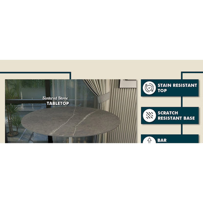 Verve Collection Modern Bar Height Table