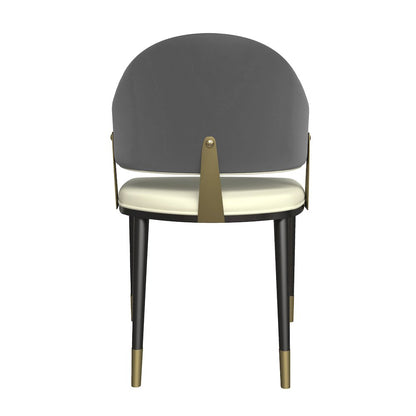 Aria Series Modern Dining Chair in Grey