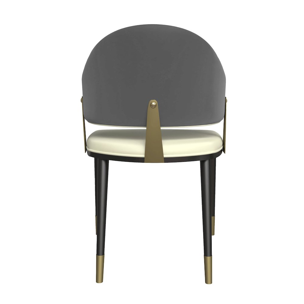 Aria Series Modern Dining Chair in Grey Set of 2