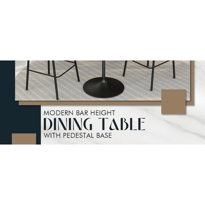 Verve Collection Modern Bar Height Table