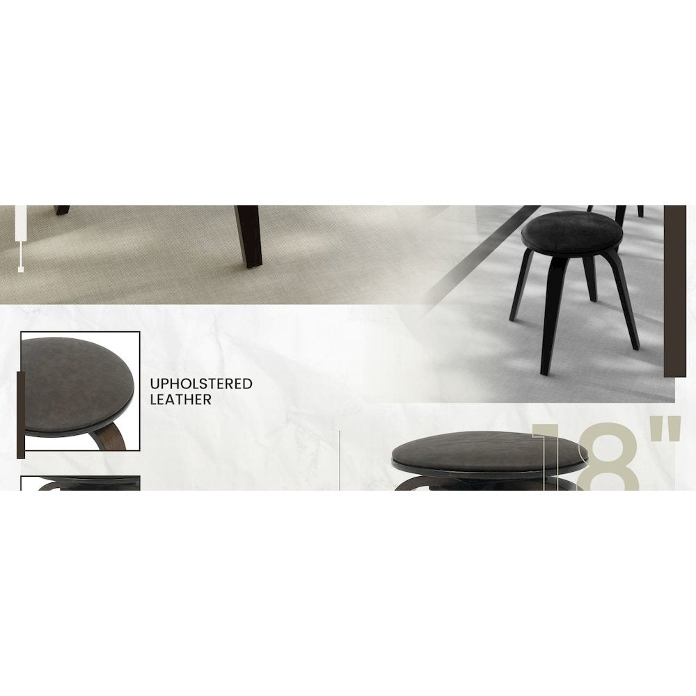Modern Wooden Dining Stool
