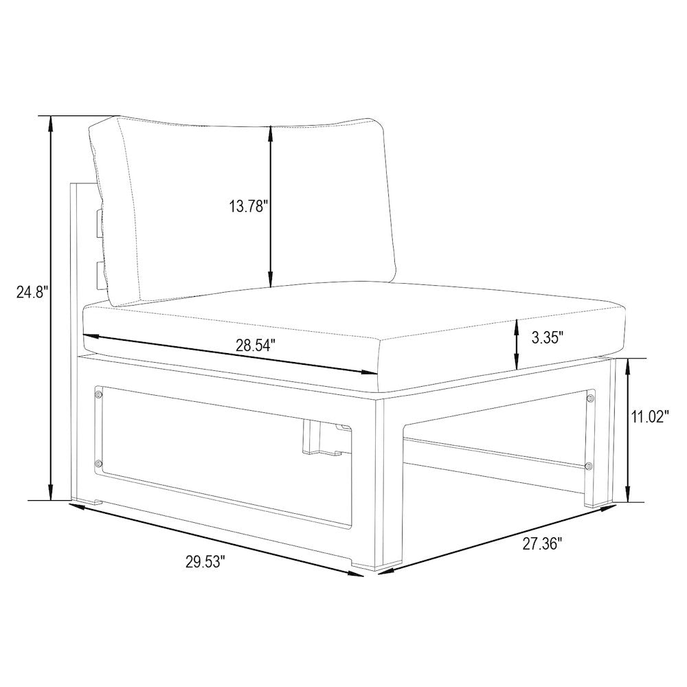 Chelsea 5-Piece Middle Patio Chairs and Fire Pit Table