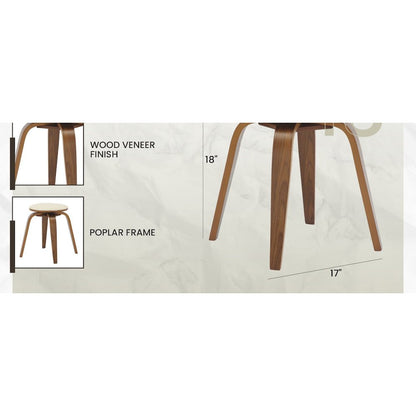Modern Wooden Dining Stool