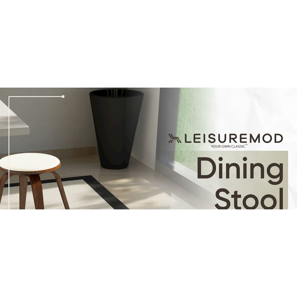 Modern Wooden Dining Stool