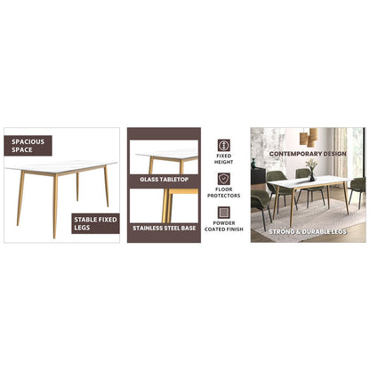Zayle Series Modern Dining Table