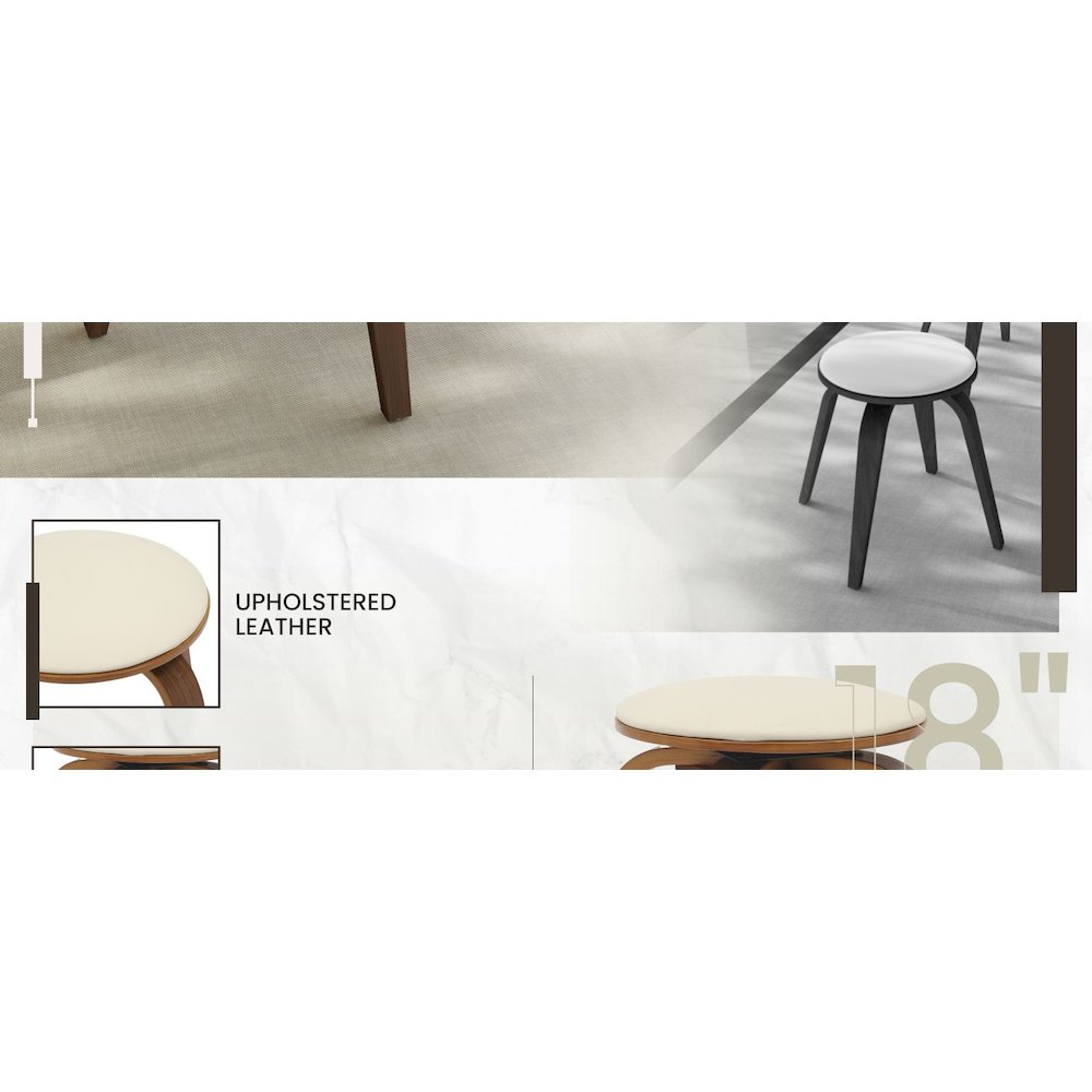 Modern Wooden Dining Stool