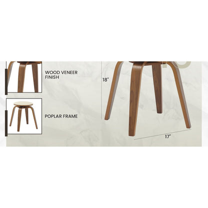 Modern Wooden Dining Stool