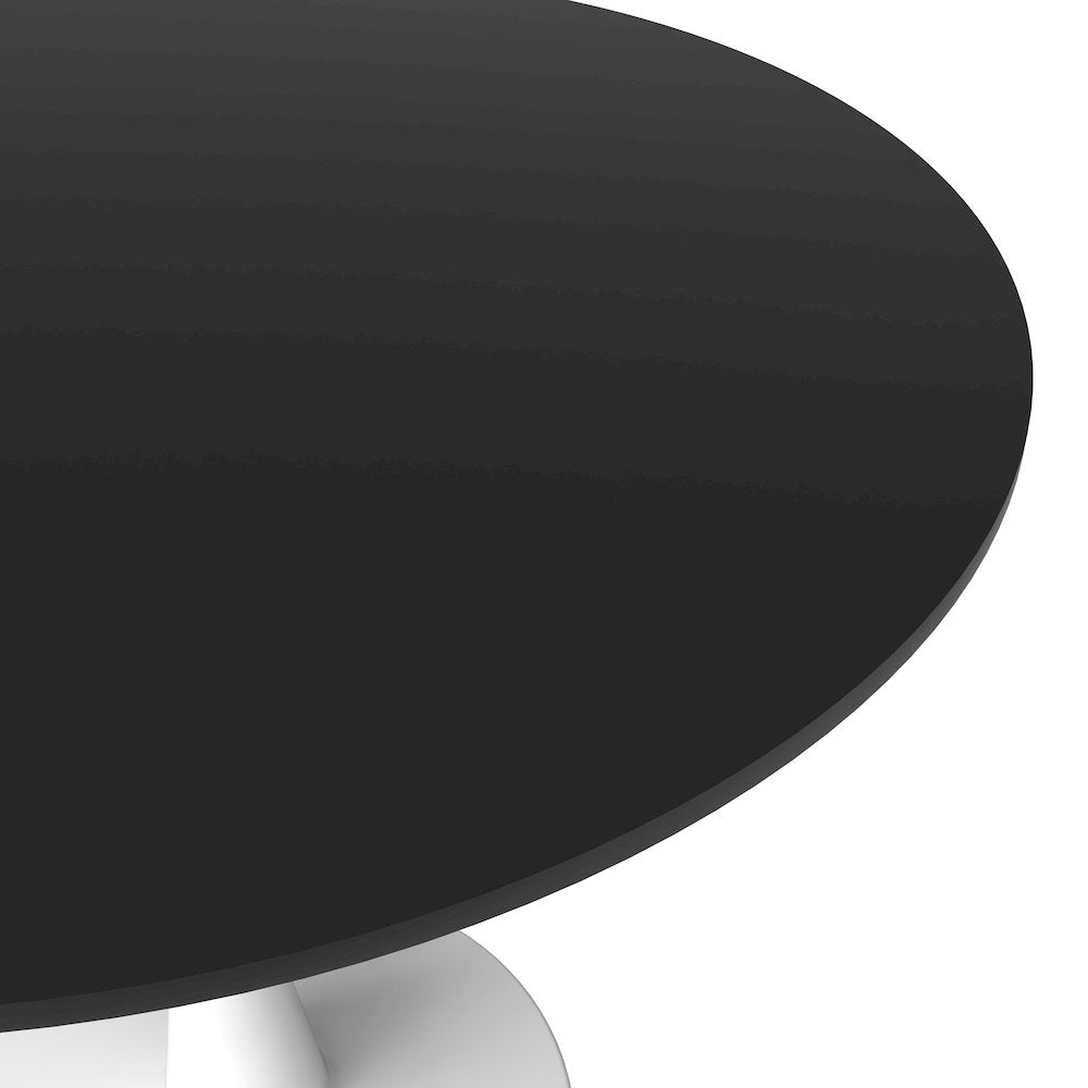 Bristol Mid-Century Modern Round Dining Table