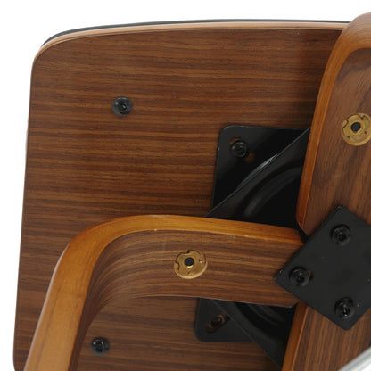 Wooden Counter Stool in Black