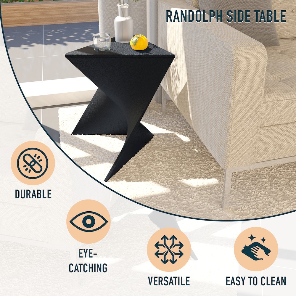 Randolph Modern Side Table Set of 2