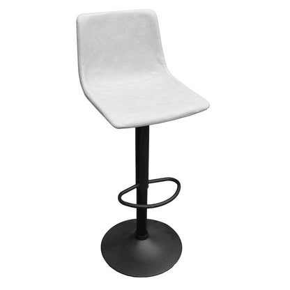 Tilbury Modern Adjustable Bar Stool in Light Grey