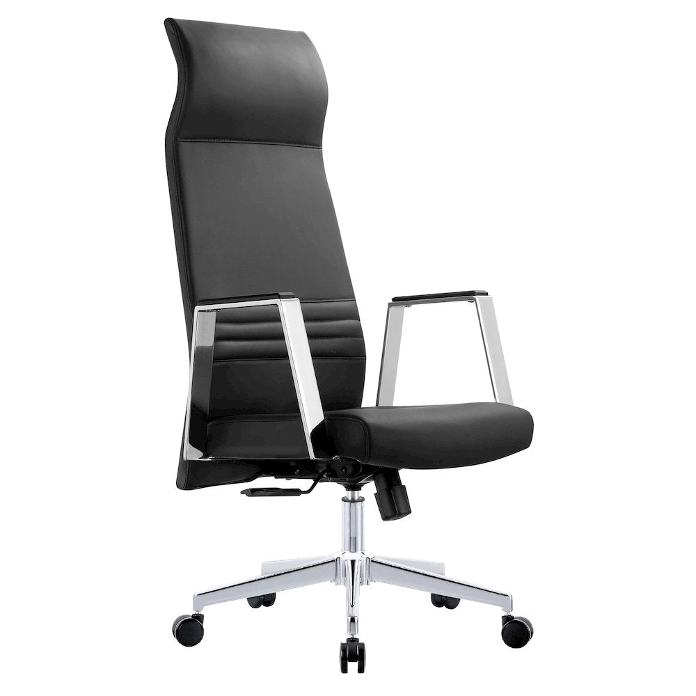 Aleen High-Back Office Chair in Black