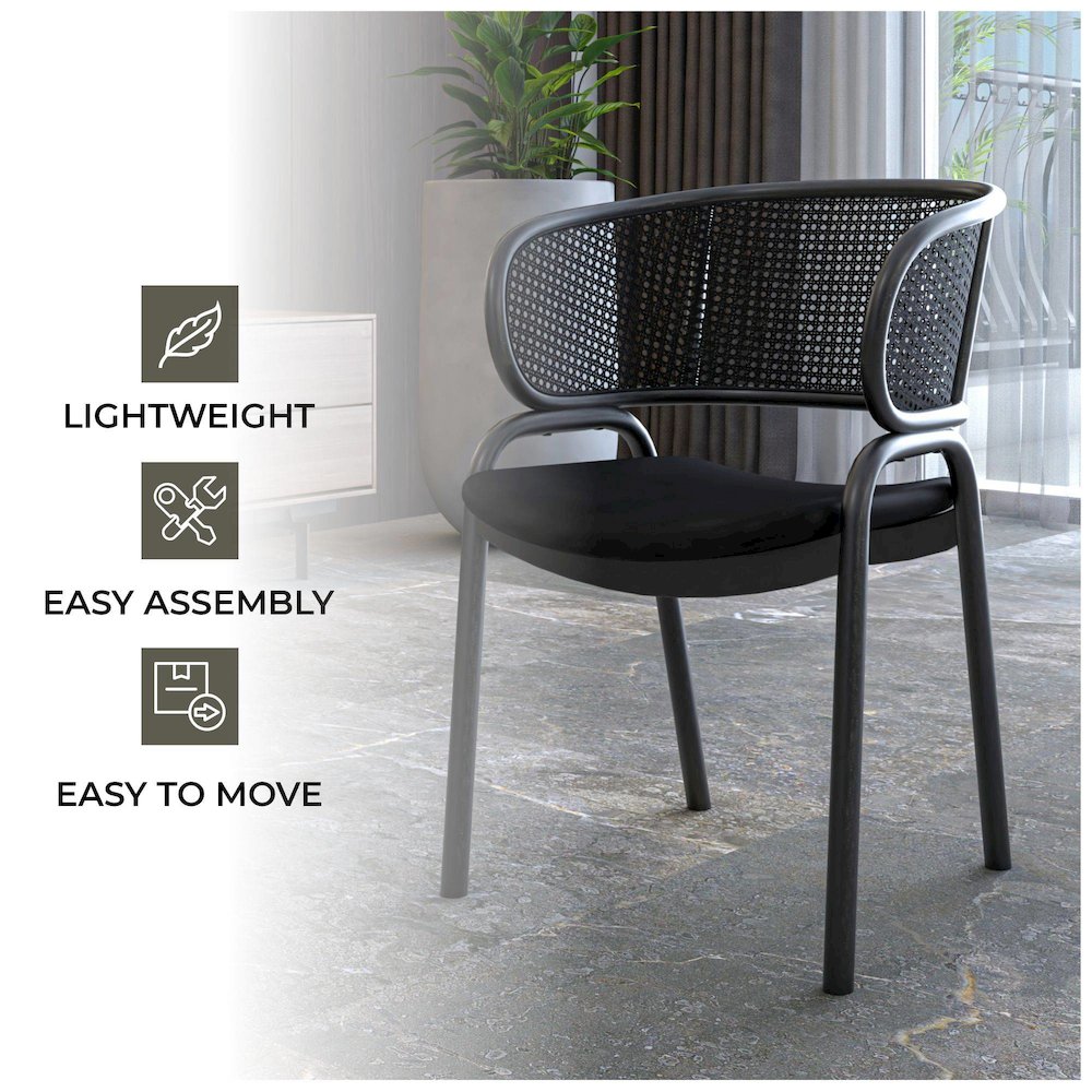 Ervilla Dining Armchair Set of 4