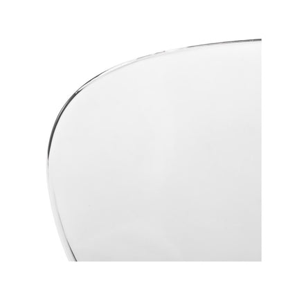 5-Piece Dining Set Round White MDF Dining Table