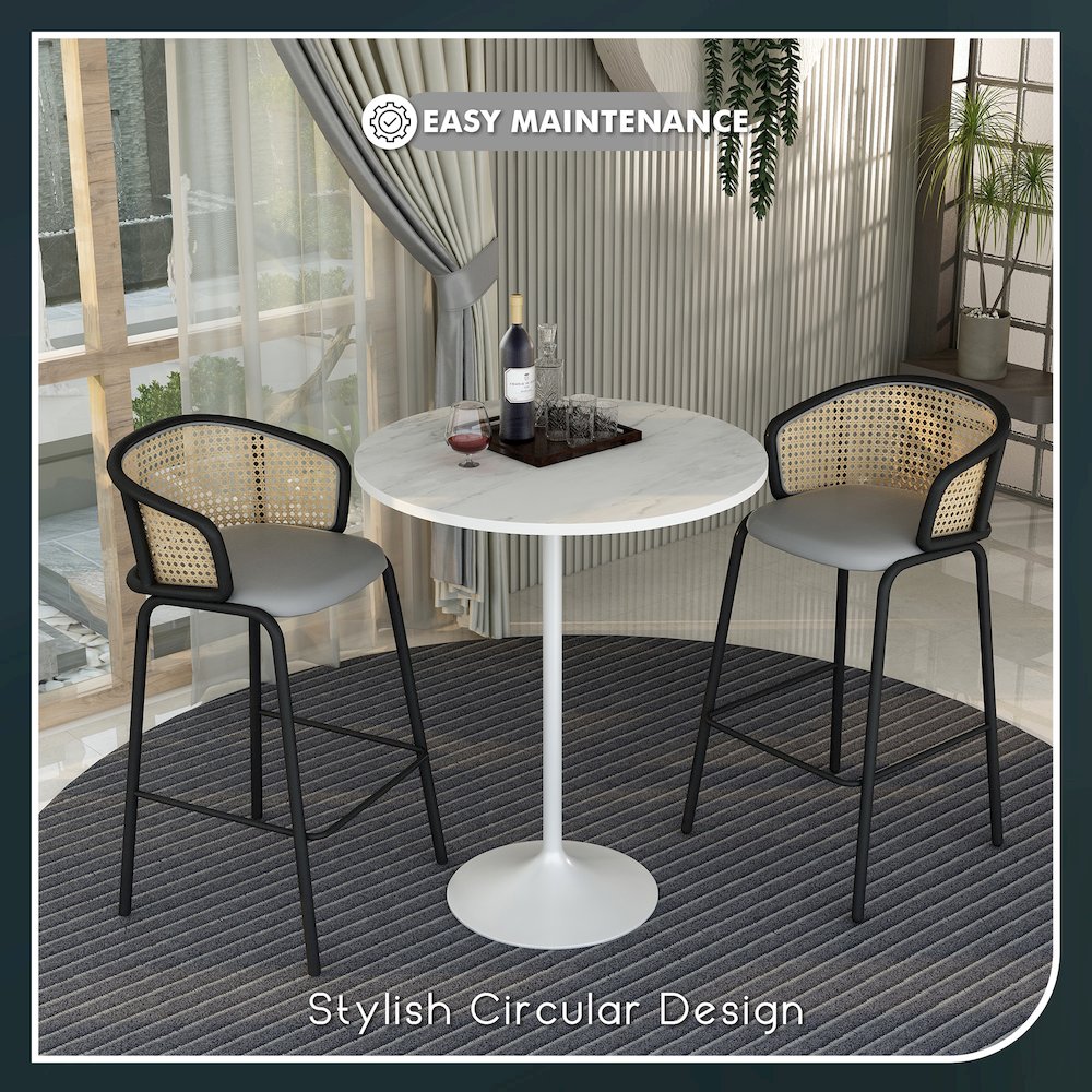 Verve Collection Modern Bar Height Table