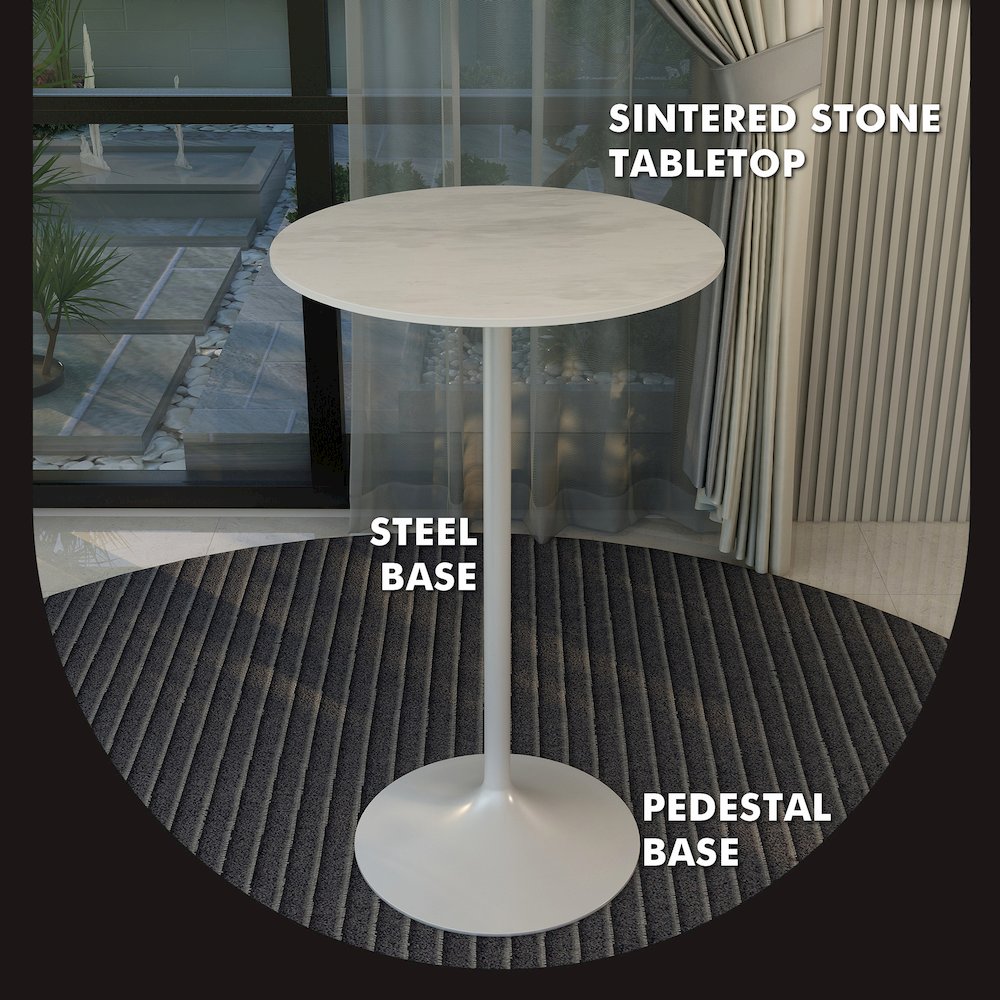 Verve Collection Modern Bar Height Table