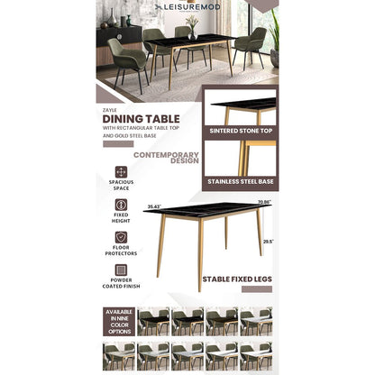 Zayle Series Modern Dining Table