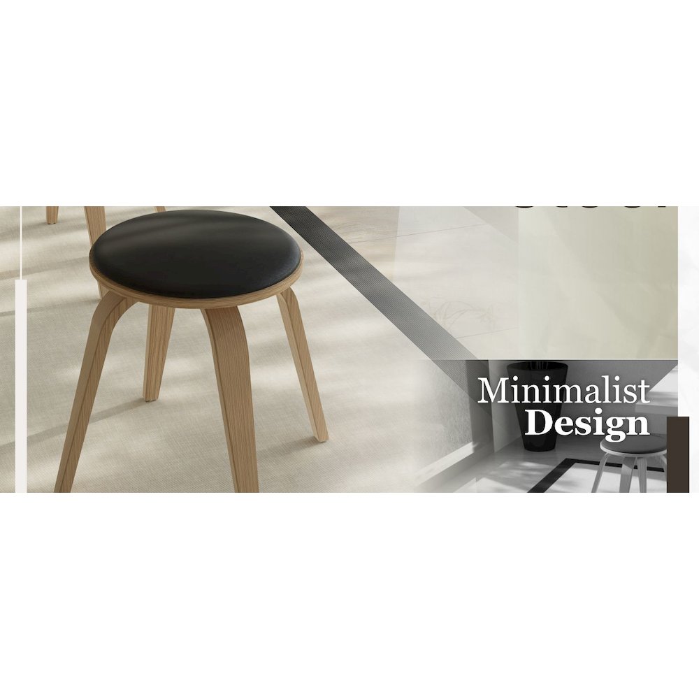Modern Wooden Dining Stool