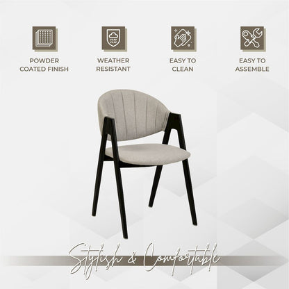 Savor Collection Modern Dining Chairin Grey