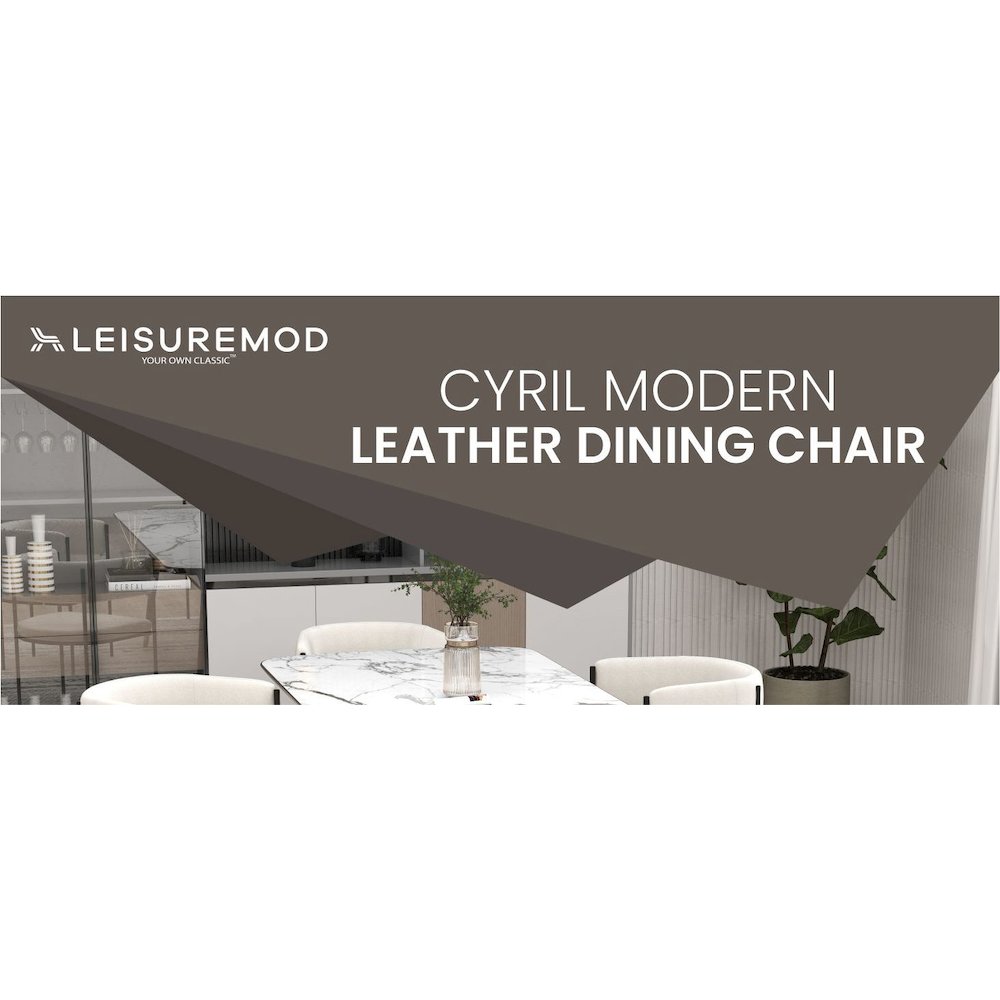 Elias Collection Modern Dining Chair in Light Grey Velvet - Set of 4