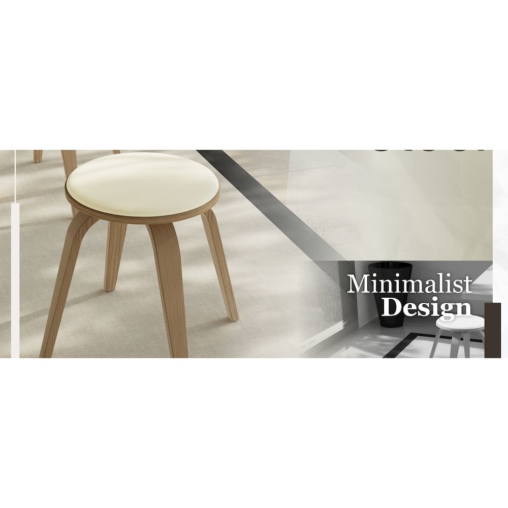 Modern Wooden Dining Stool