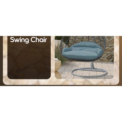 Recluse Collection Modern Outdoor Swing Chair