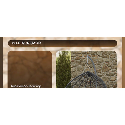 Recluse Collection Modern Outdoor Swing Chair