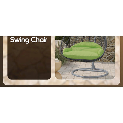Recluse Collection Modern Outdoor Swing Chair