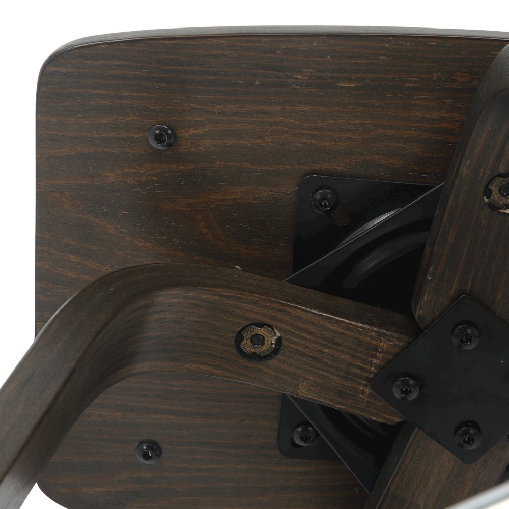 Wooden Counter Stool in White