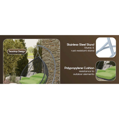 Recluse Collection Modern Outdoor Swing Chair
