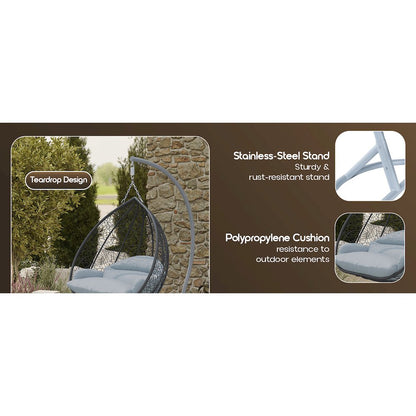 Recluse Collection Modern Outdoor Swing Chair