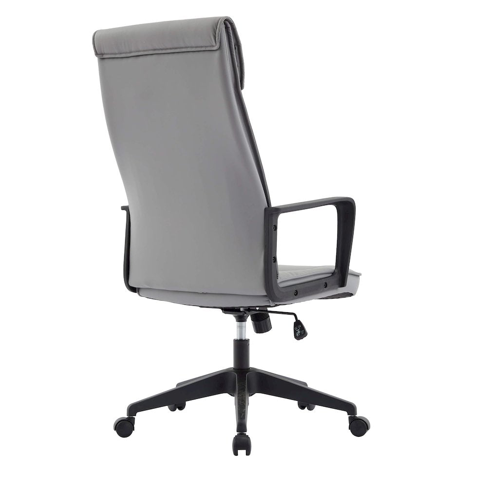 Aiaria Collection Modern Office Chair In Grey