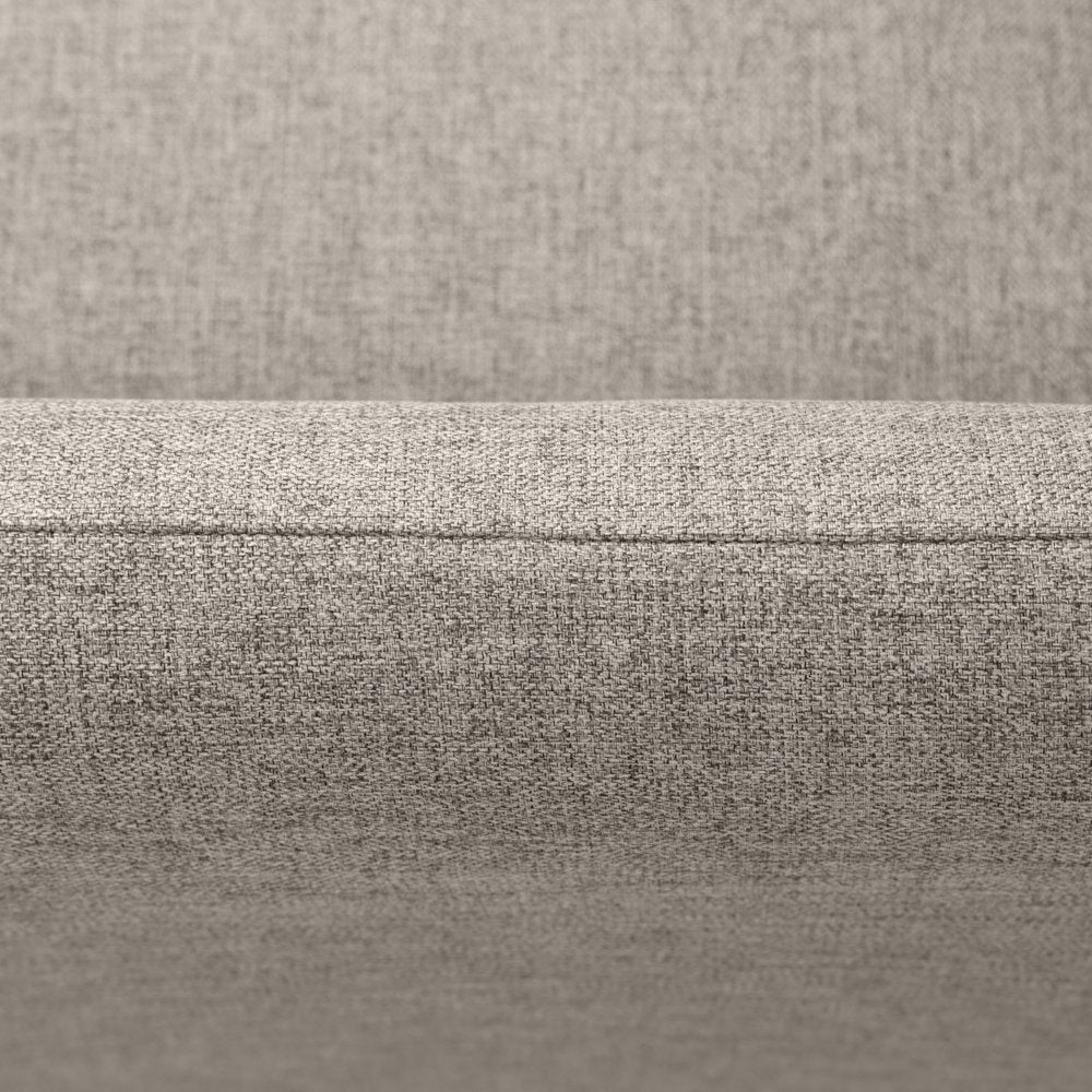 Nyta Collection Modern Accent Chair in Grey Linen
