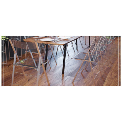 Menno Modern Acrylic Folding Chair