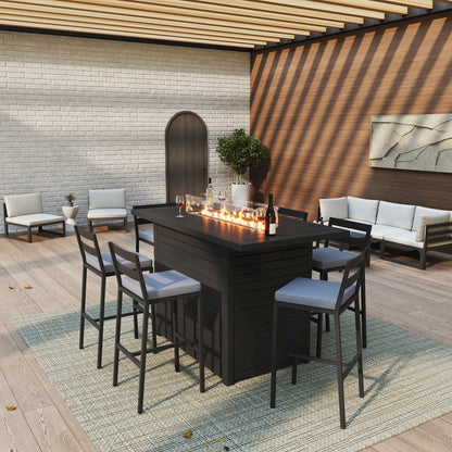 Chelsea Collection Aluminum Outdoor Dining Set