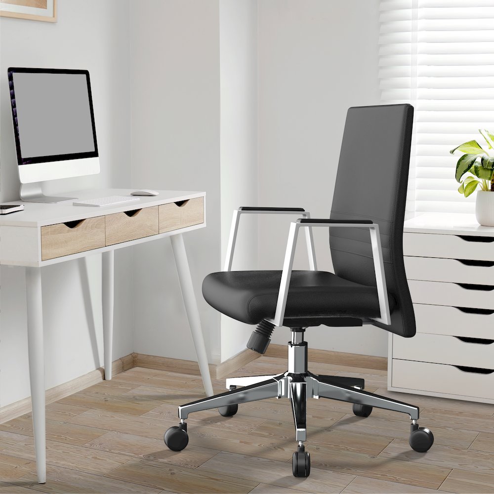Aleen Office Chair in Black