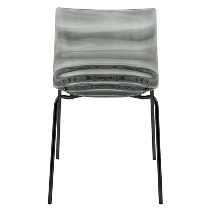 Astor Water Ripple Design Dining Chair