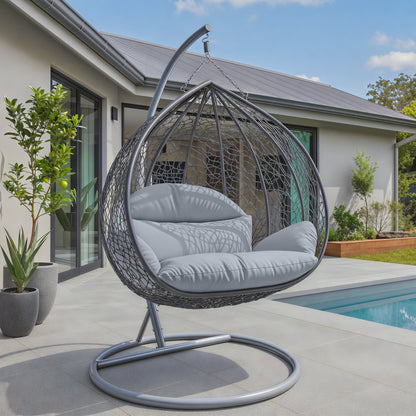 Recluse Collection Modern Outdoor Swing Chair